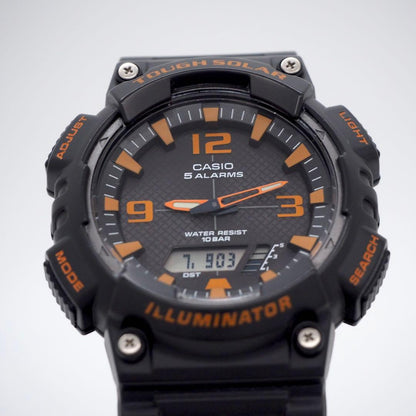 CASIO AE-1200WH-1A Solar Men's Watch — Japanese