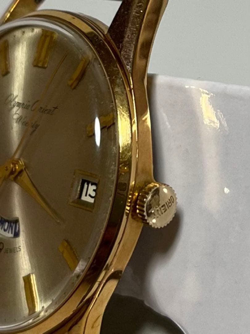 ORIENT オリエント オリンピア 19石 1960s Analog Men's Watch — Japanese