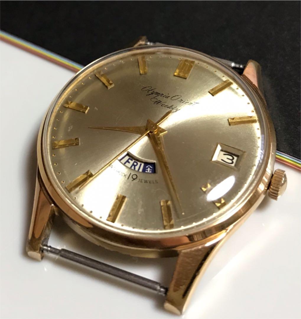 ORIENT オリエント オリンピア 19石 1960s Analog Men's Watch — Japanese