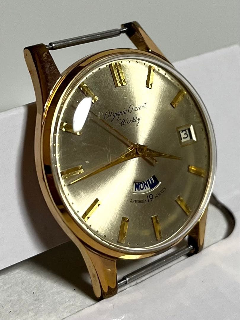 ORIENT オリエント オリンピア 19石 1960s Analog Men's Watch — Japanese