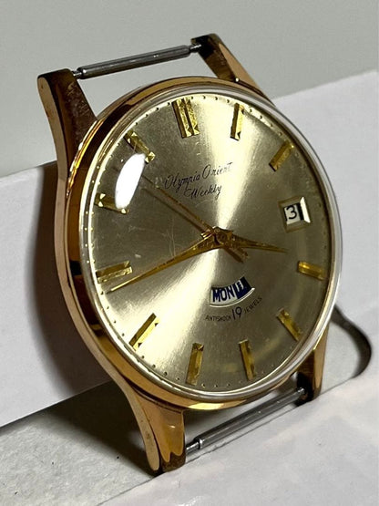 ORIENT オリエント オリンピア 19石 1960s Analog Men's Watch — Japanese