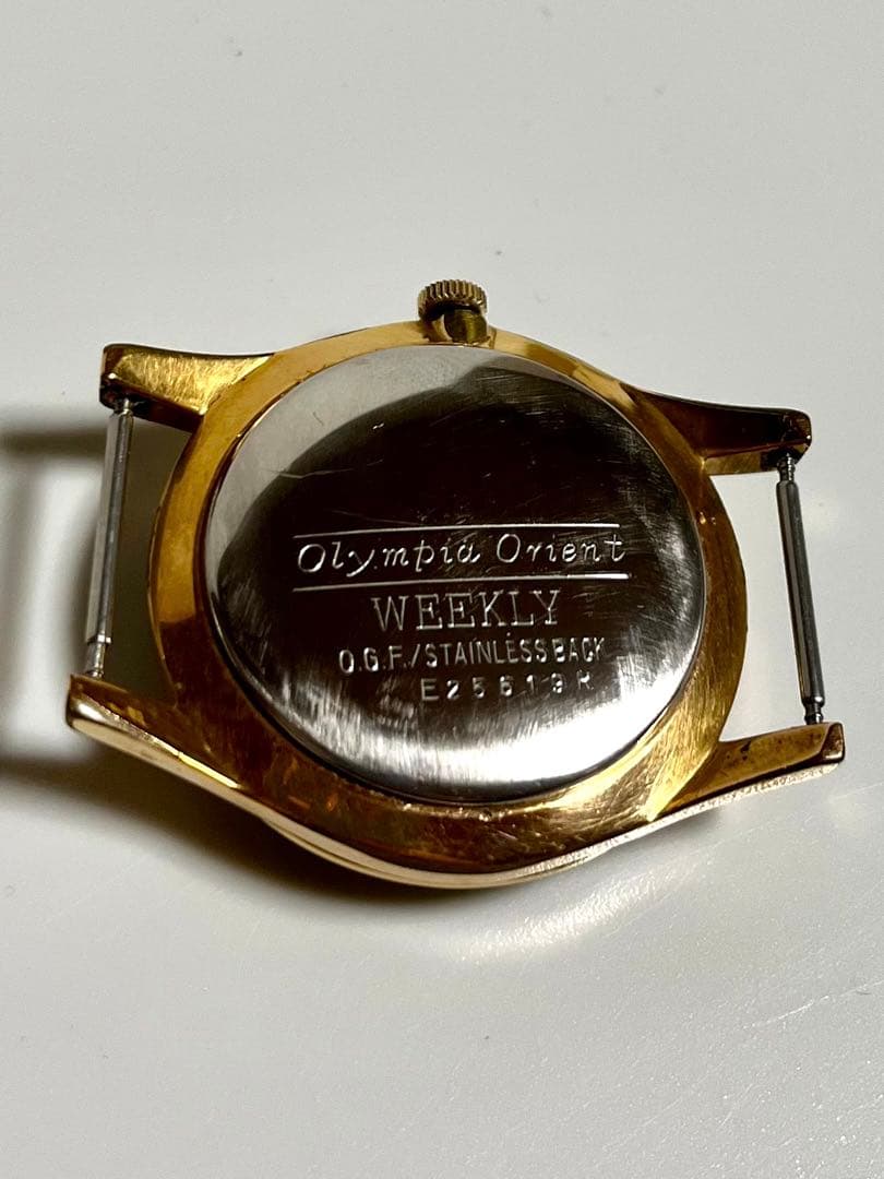 ORIENT オリエント オリンピア 19石 1960s Analog Men's Watch — Japanese