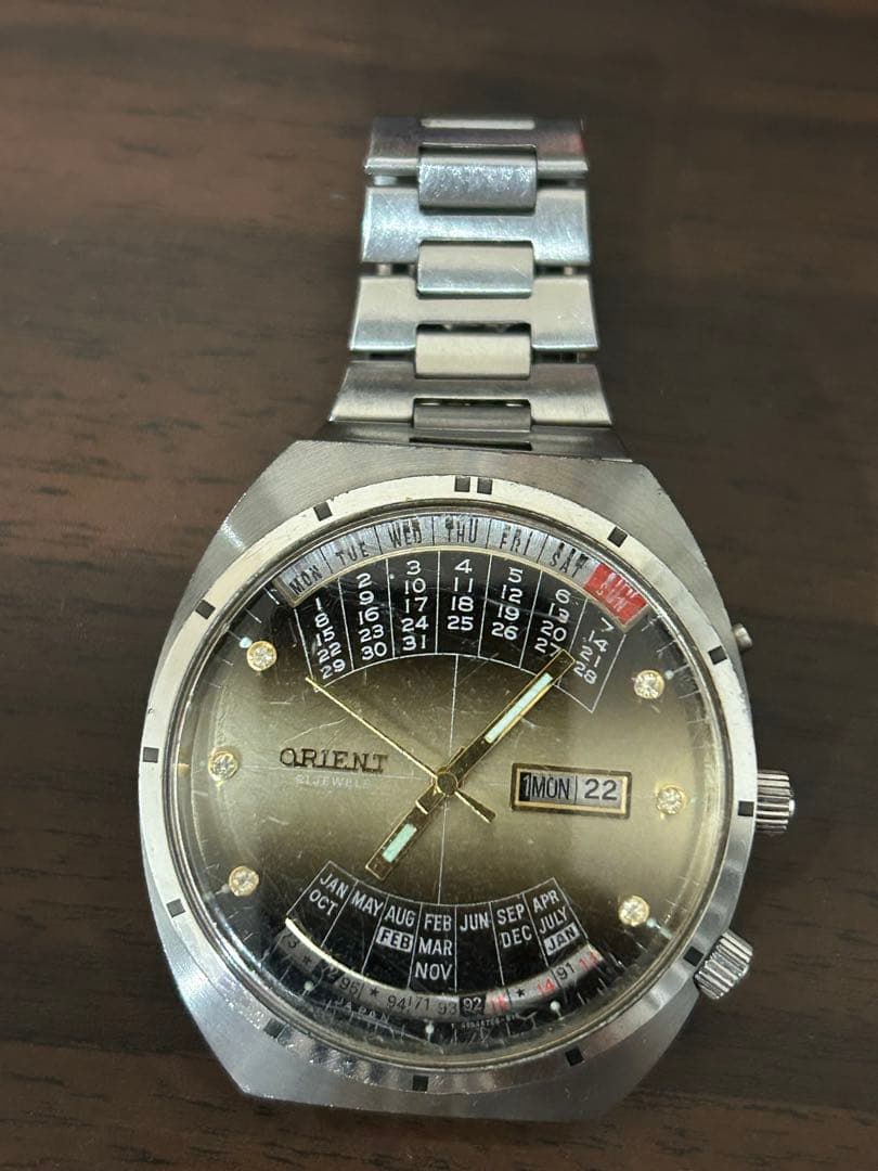 ORIENT Multi-Year auto Automatic Men's Watch — Japanese