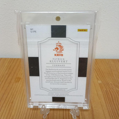 Patrick Kliivert Sign Card — Japanese