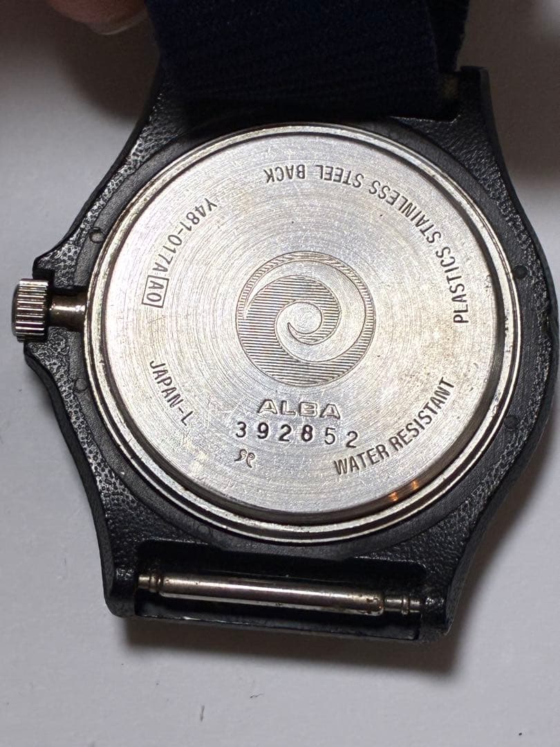 SEIKO ALBA Mickey Quartz Men's Watch — Japanese