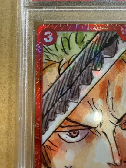 PSA 10 One Piece Roronoa Zoro SR — Limited Edition — Japanese