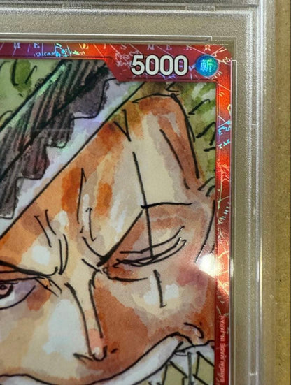 PSA 10 One Piece Roronoa Zoro SR — Limited Edition — Japanese