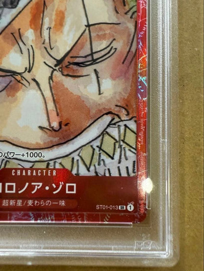 PSA 10 One Piece Roronoa Zoro SR — Limited Edition — Japanese