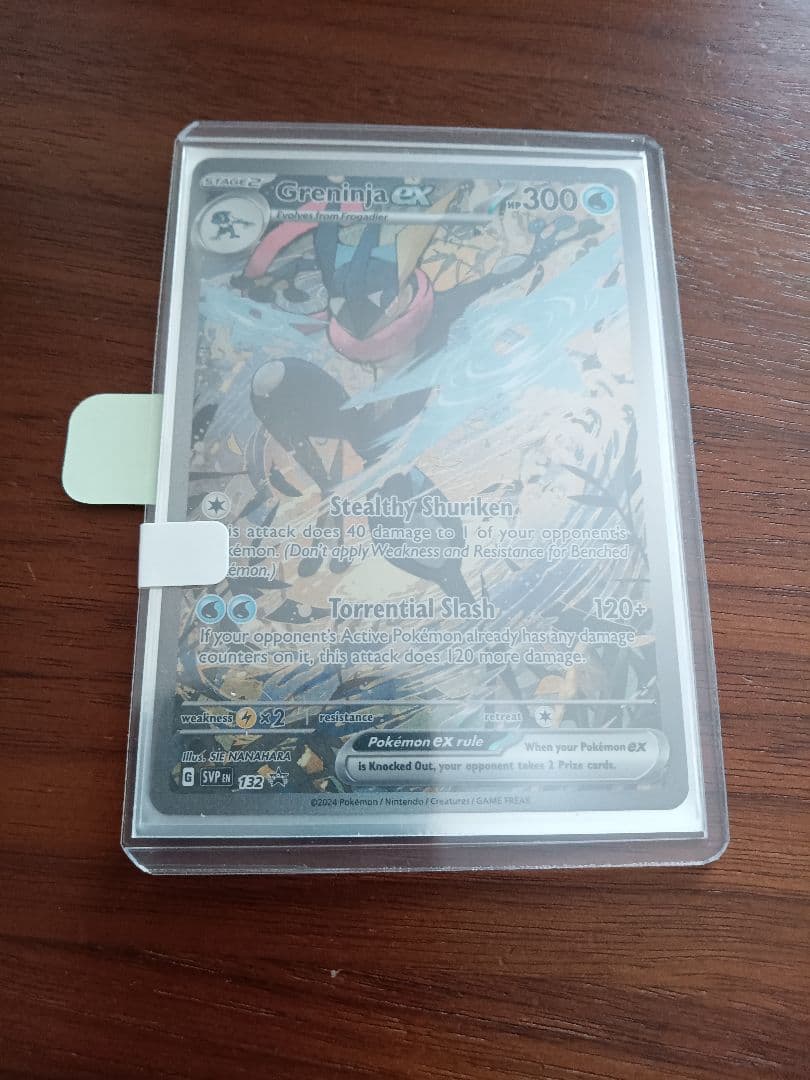 Pokemon Greninja ex — English