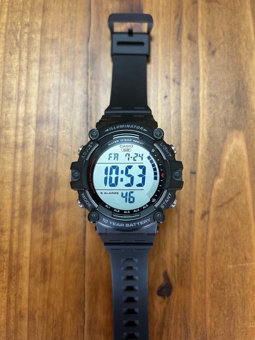 CASIO AE-1500WH-1AV Digital Men's Watch — Japanese
