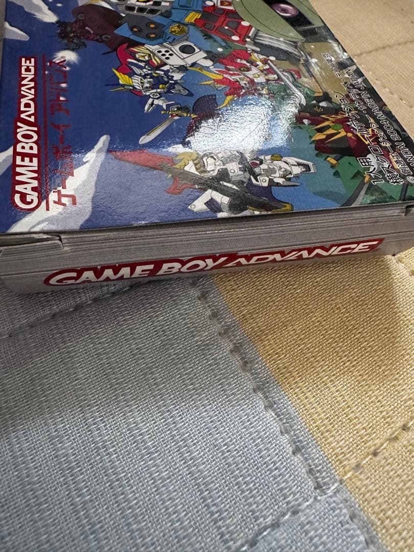 Used Game Boy Advance cartridge of SD Gundam Force with label showing game title and artwork