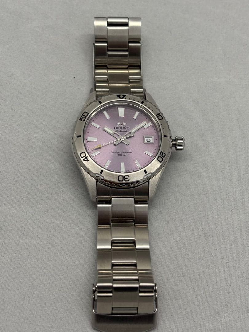 ORIENT MAKO 40 ライラック 200本限定 Automatic Men's Watch — Japanese