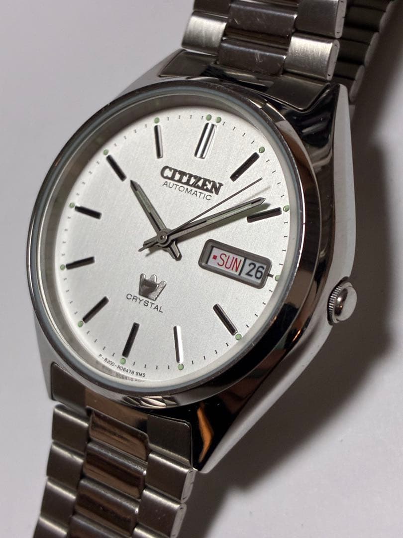 Citizen Crystal Seven Automatic Men's Watch — Japanese