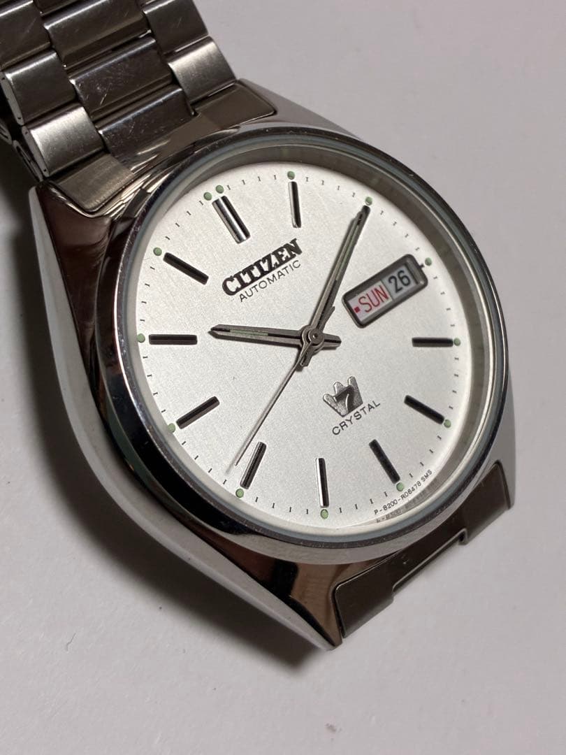 Citizen Crystal Seven Automatic Men's Watch — Japanese