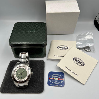 FOSSIL Big Tic RFBR77 Digital Men's Watch — Japanese