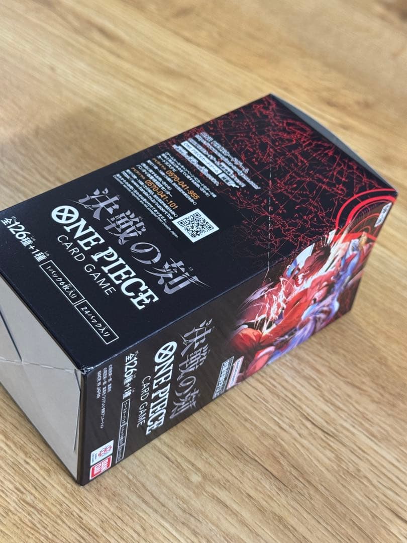 One Piece New Sealed Tape Included ONE PIECE Card Game Decisive Moment OP-16 BOX Box — OP-16 — Japanese
