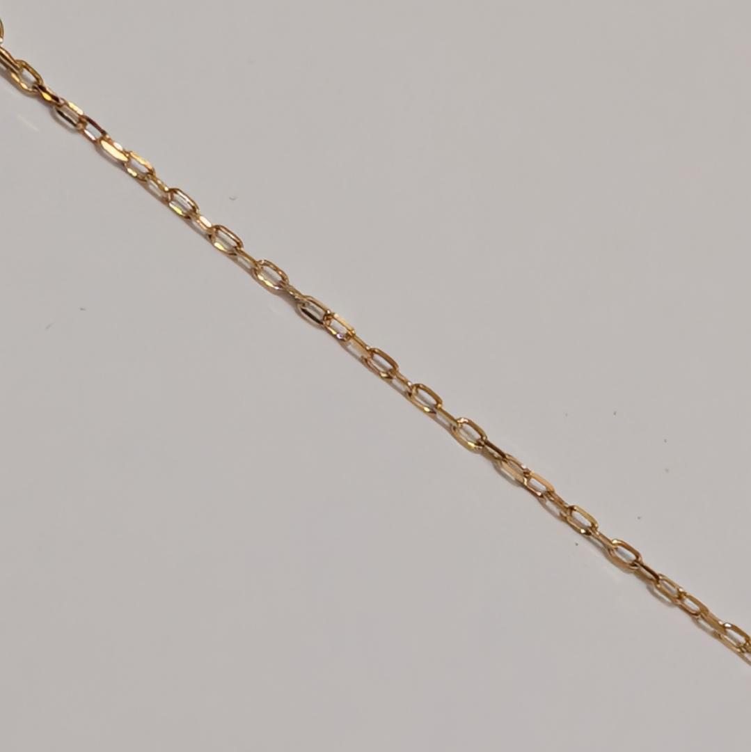 Mikimoto pearl diamond necklace with 7.5mm pearl pendant in 18K yellow gold on 40cm chain