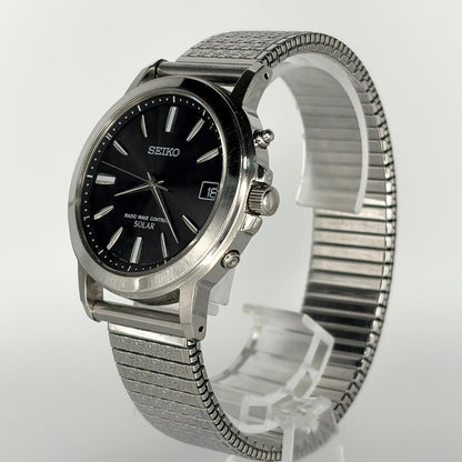 SEIKO 7B52-0AF0 Solar Men's Watch — Japanese