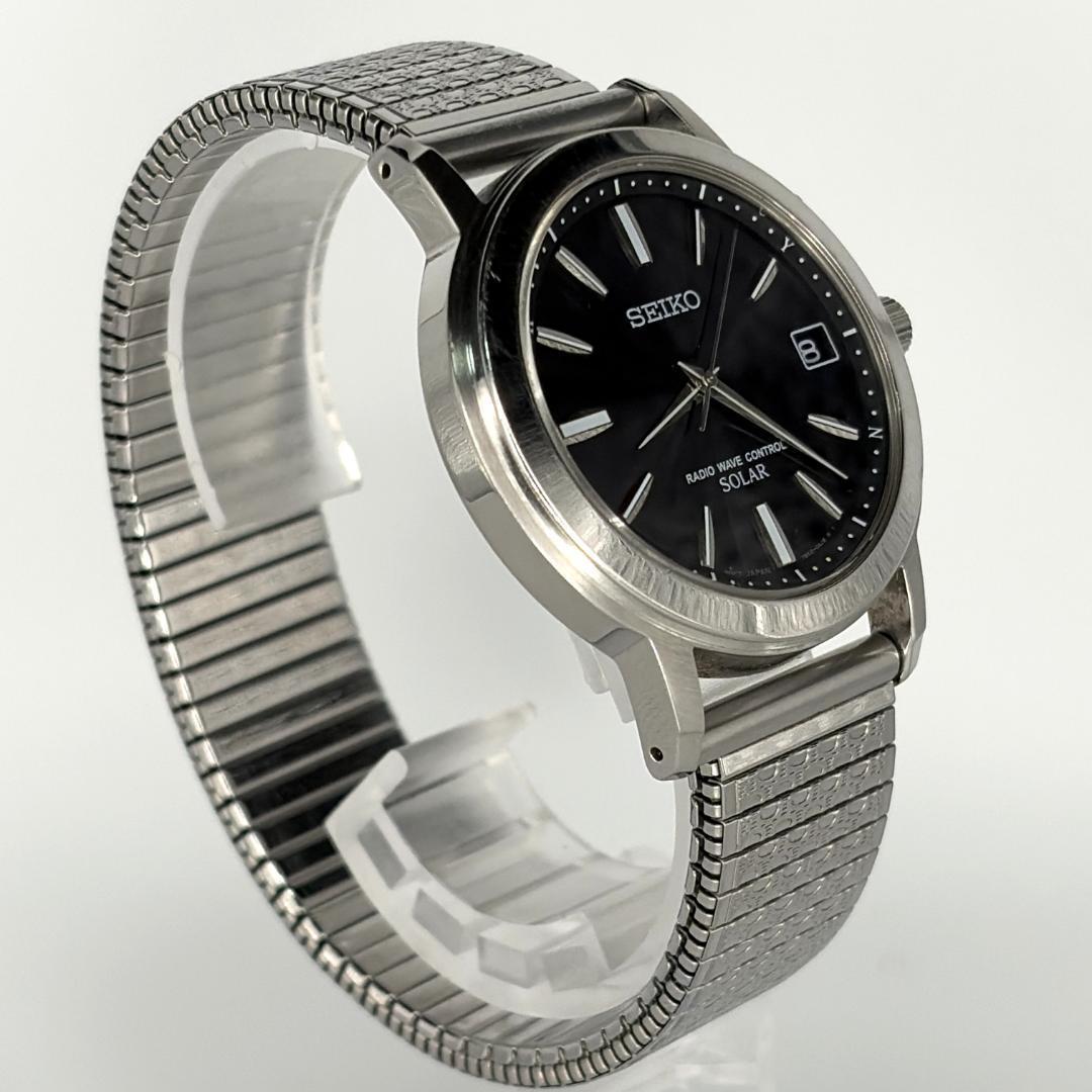 SEIKO 7B52-0AF0 Solar Men's Watch — Japanese