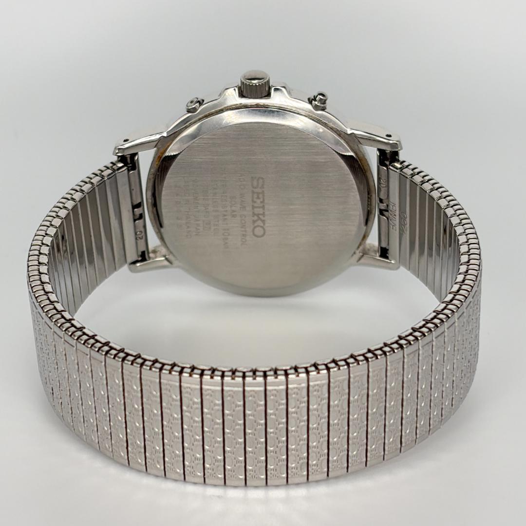 SEIKO 7B52-0AF0 Solar Men's Watch — Japanese