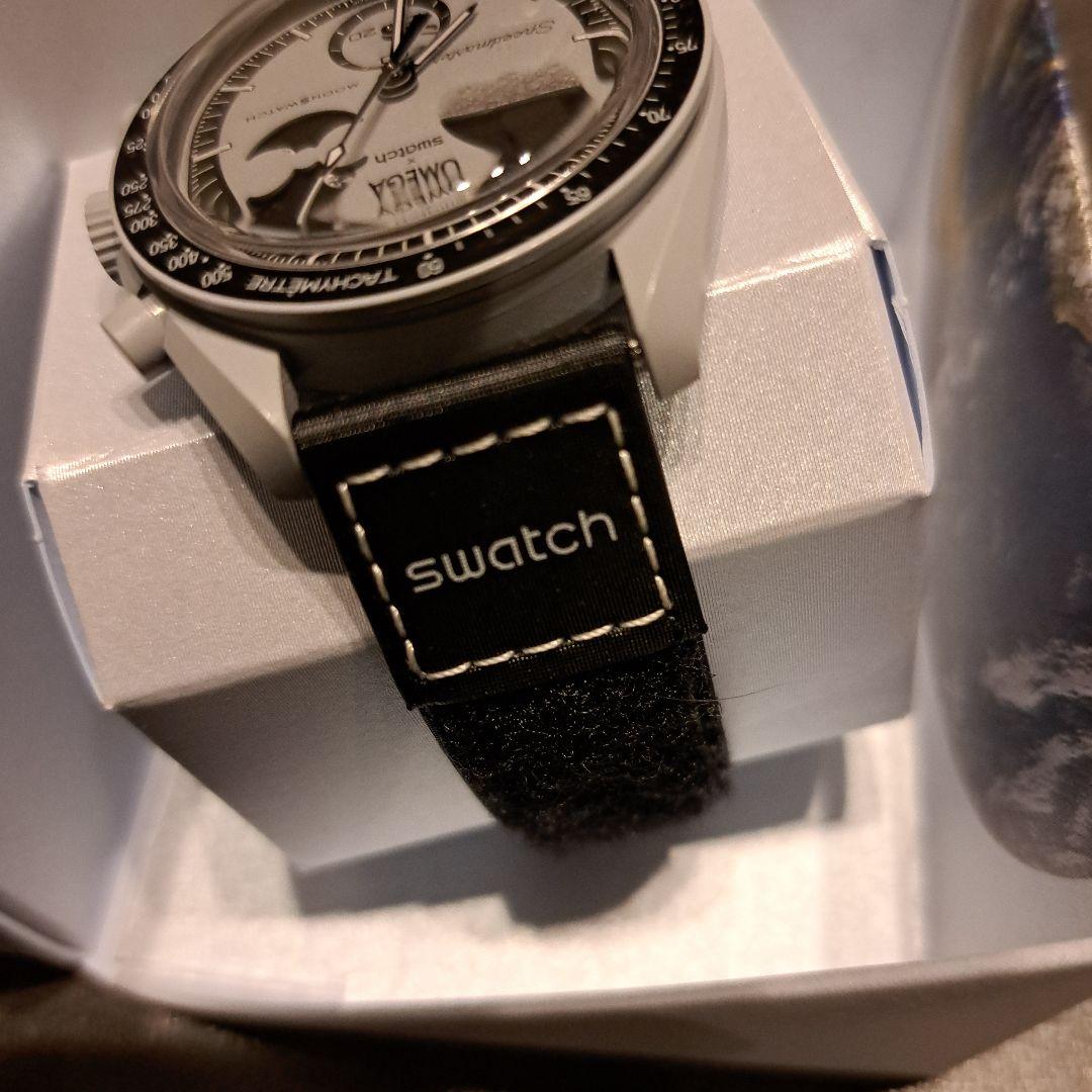 swatch MISSION TO EARTH PHASE Analog Men's — Japanese