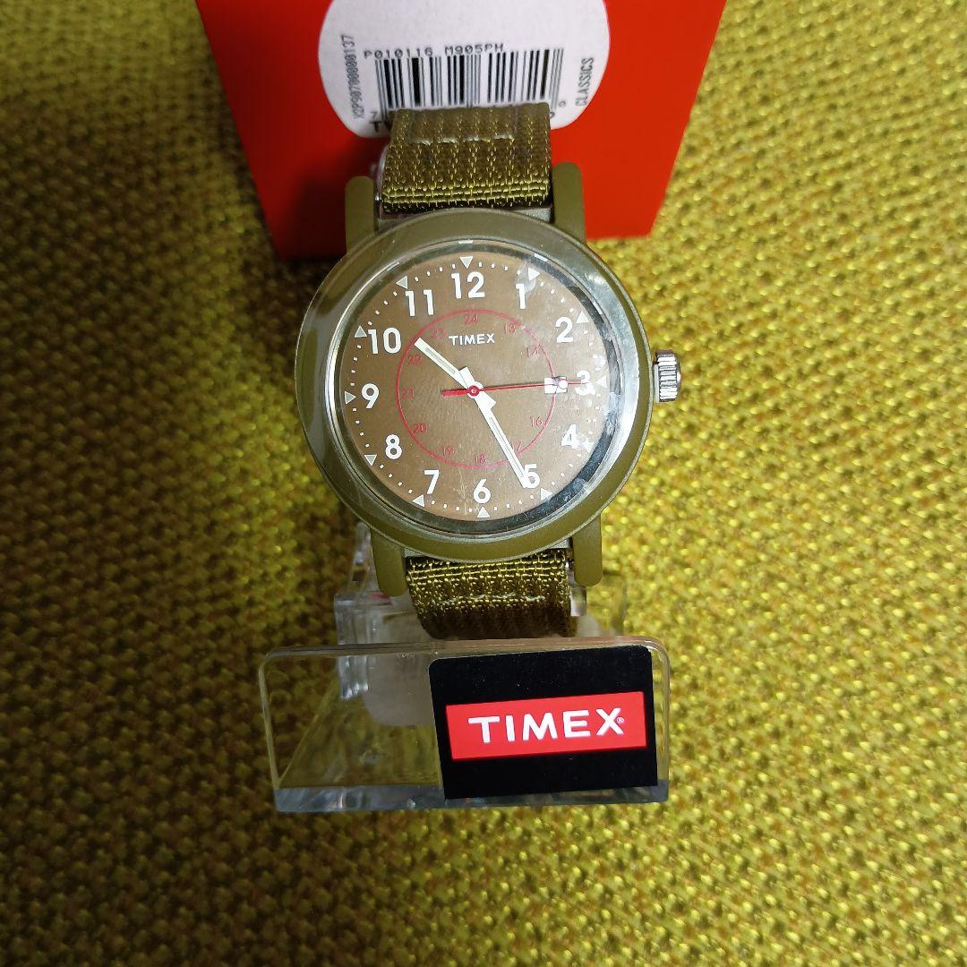 TIMEX BRIEFING オリーブグリーン Men's Watch — Japanese