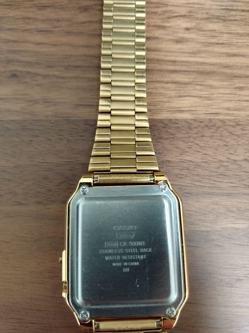 CASIO CA-500WEG-1A Digital Men's Watch — Japanese