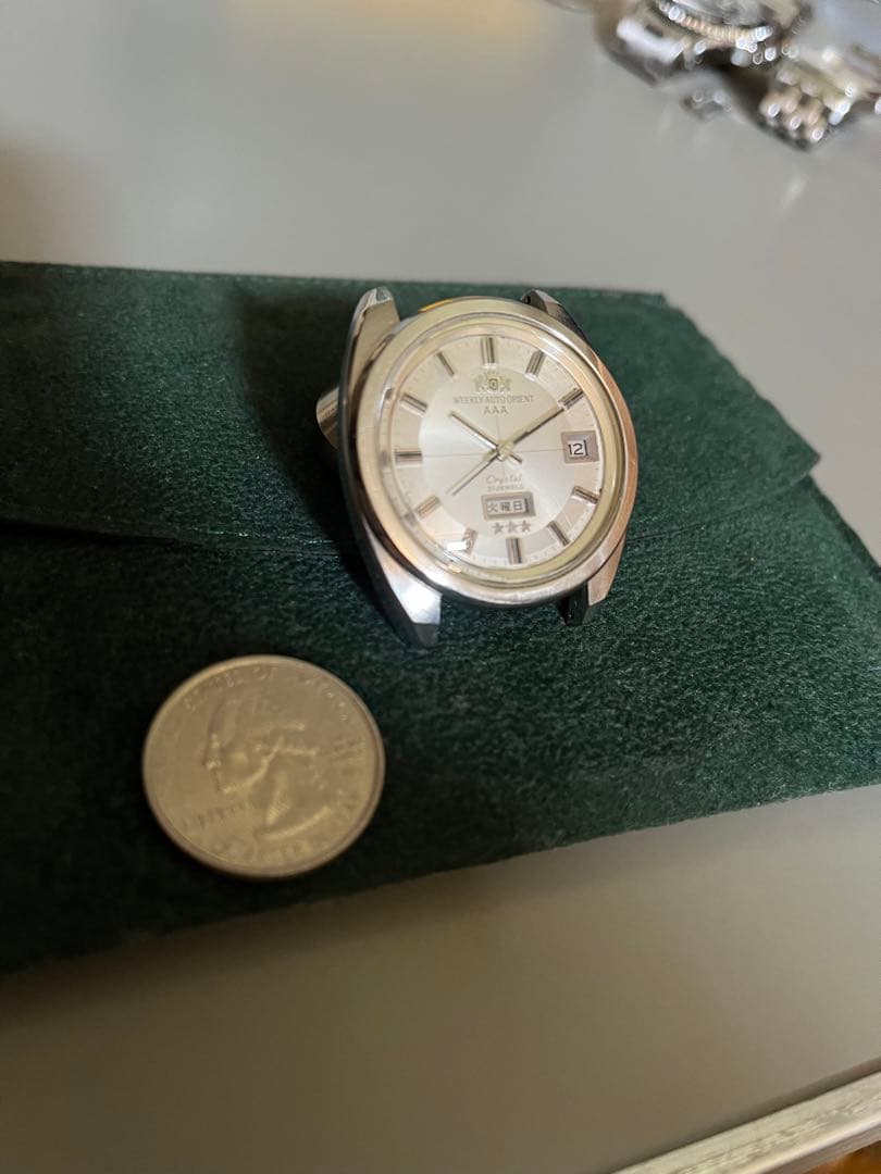 ORIENT AAA スイマー デイト Automatic Men's Watch — Japanese