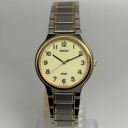SEIKO Spirit Quartz Bumper 7N01 Men's Watch — Japanese