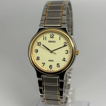 SEIKO Spirit Quartz Bumper 7N01 Men's Watch — Japanese