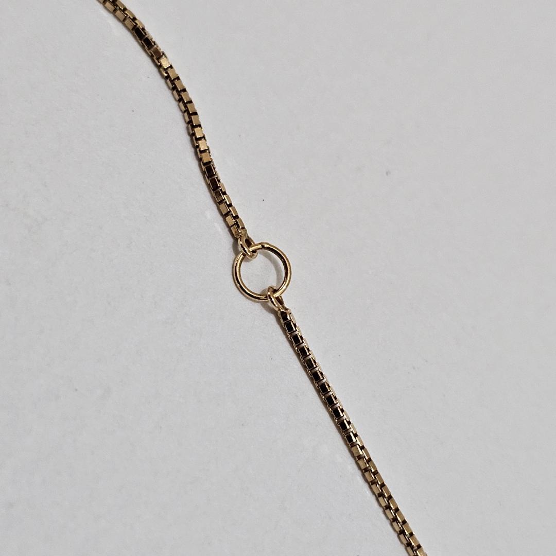 1890 Tasaki pearl necklace with 7.1mm pearl set in K18 yellow gold, 40cm chain length