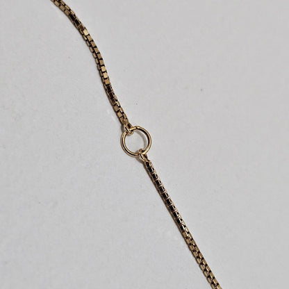 1890 Tasaki pearl necklace with 7.1mm pearl set in K18 yellow gold, 40cm chain length