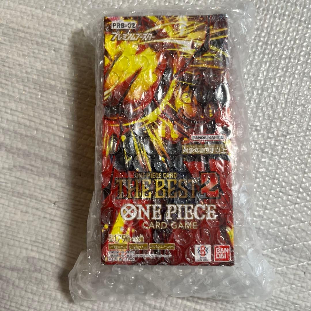 One Piece ONE PIECE Card Game THE BEST Vol.2 Box — Japanese