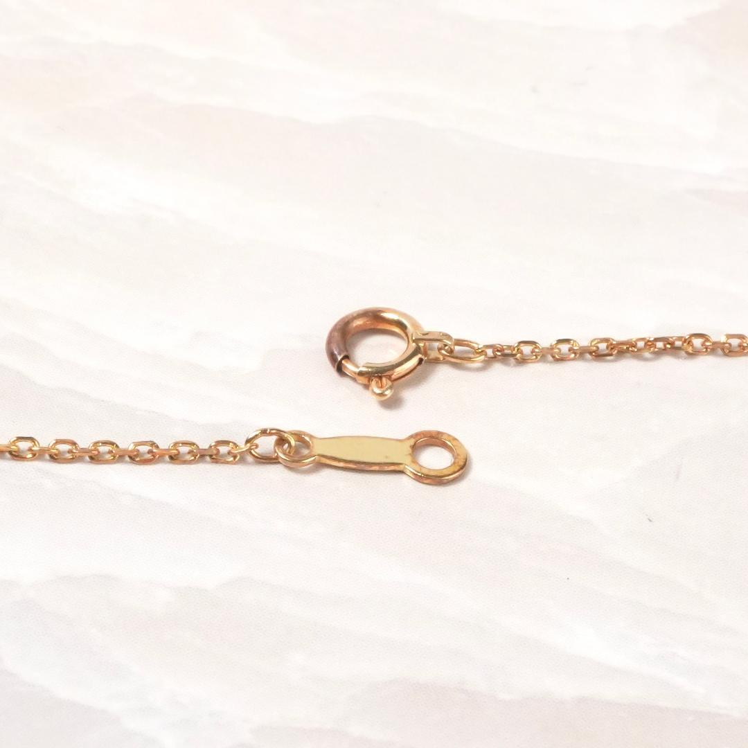 MICIMOTO pearl diamond necklace with 7.8mm pearl on 41cm K18 yellow gold chain