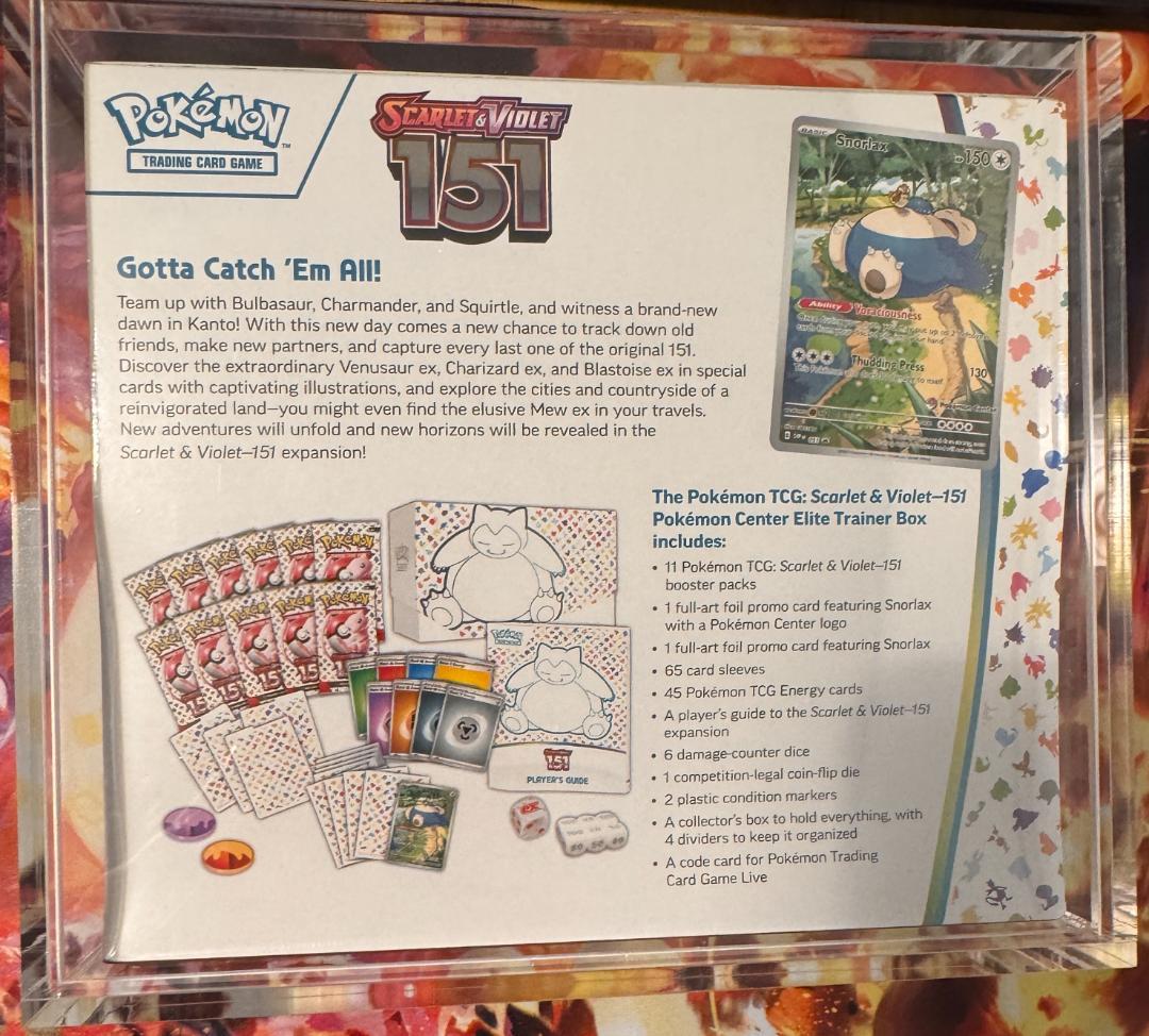 Pokemon Pokémon 151 Box — SV Enhanced Expansion Pack Pokemon Card 151 — English