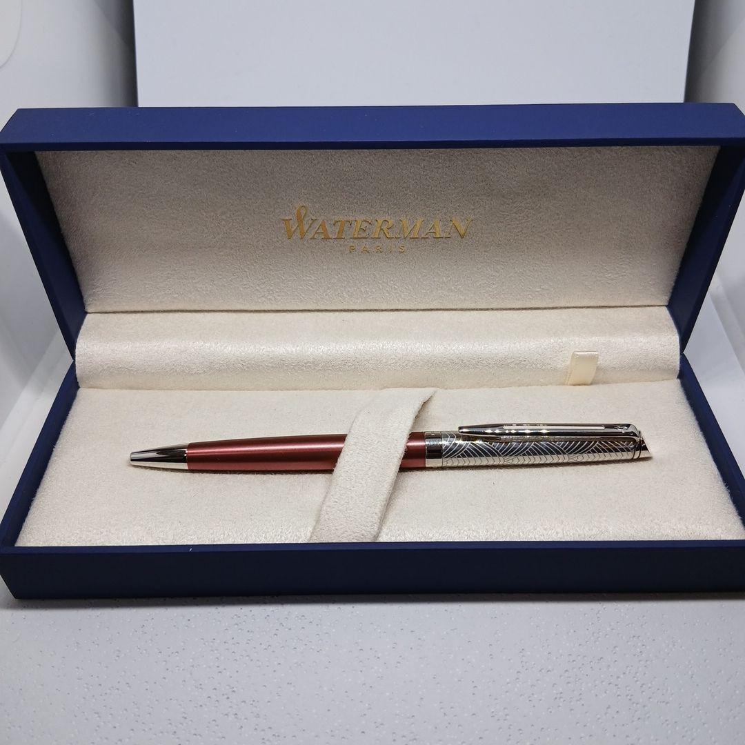 WATERMAN Metropolitan Private Collection Rose Quiver metal ballpoint pen with dedicated case