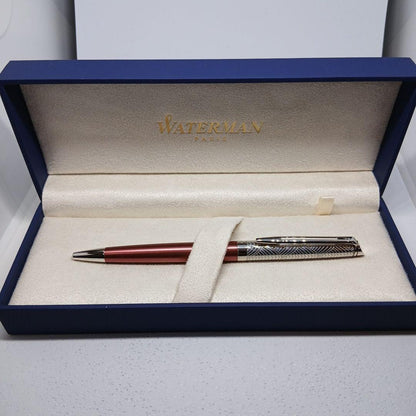 WATERMAN Metropolitan Private Collection Rose Quiver metal ballpoint pen with dedicated case