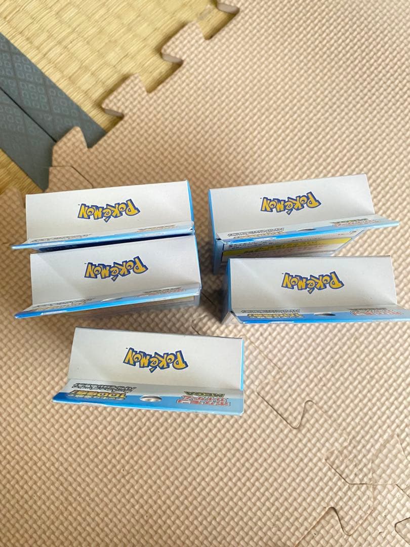 Pokemon Unopened Mega Start Deck 100 Battle Collection 5 Box Box — M Start Deck 100 Battle Collection — Japanese