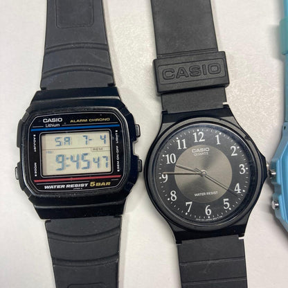 CASIO 4-Set Digital Men's Watch — Japanese