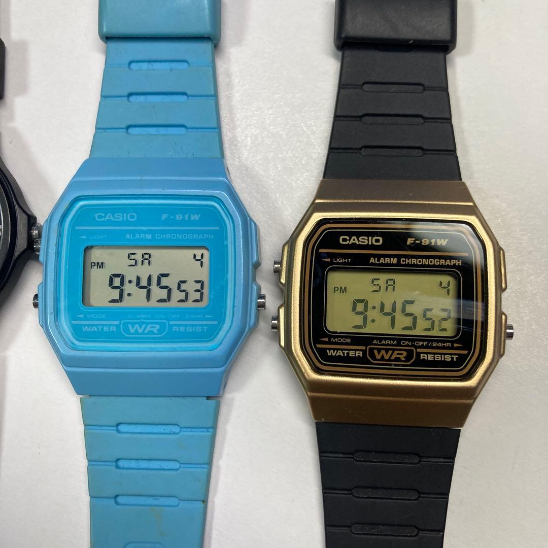 CASIO 4-Set Digital Men's Watch — Japanese