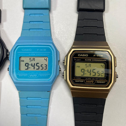 CASIO 4-Set Digital Men's Watch — Japanese