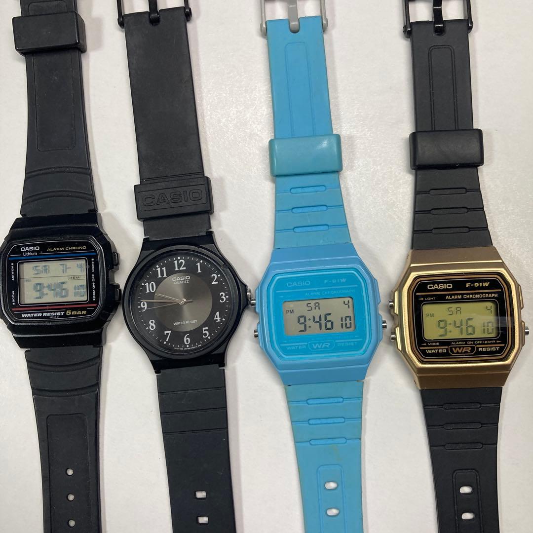 CASIO 4-Set Digital Men's Watch — Japanese