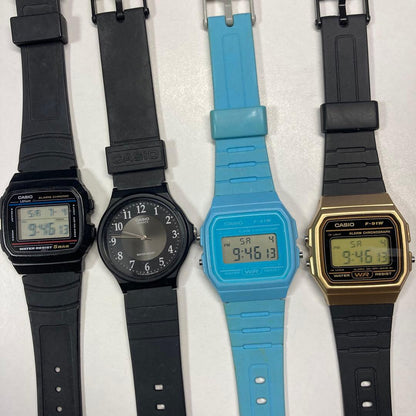 CASIO 4-Set Digital Men's Watch — Japanese