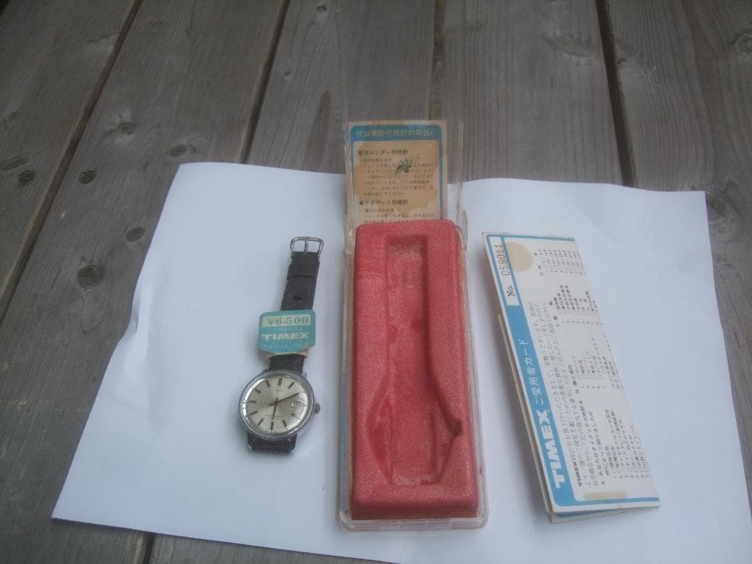 TIMEX Manual Men's Watch — Japanese