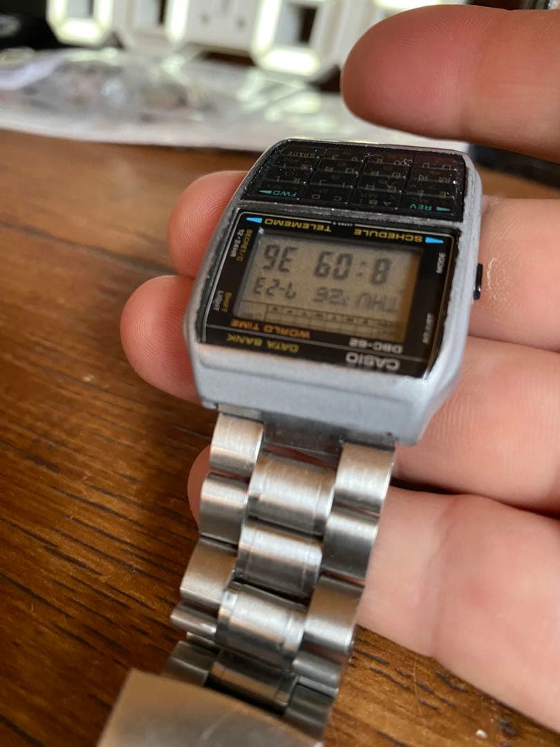 CASIO DBC-62 Digital Men's Watch — Japanese