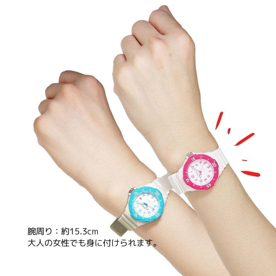 Casio Standard LRW-200H-4B White Pink Unisex Wristwatch — Japan Import