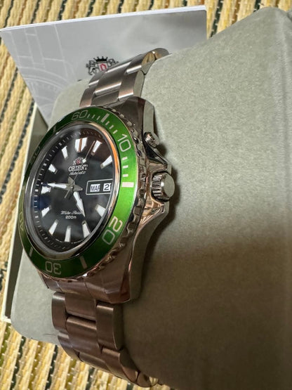 ORIENT MAKO XL GRN Automatic Men's Watch — Japanese