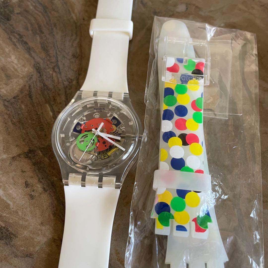 swatch SPOT THE DOT Quartz Men's — Japanese