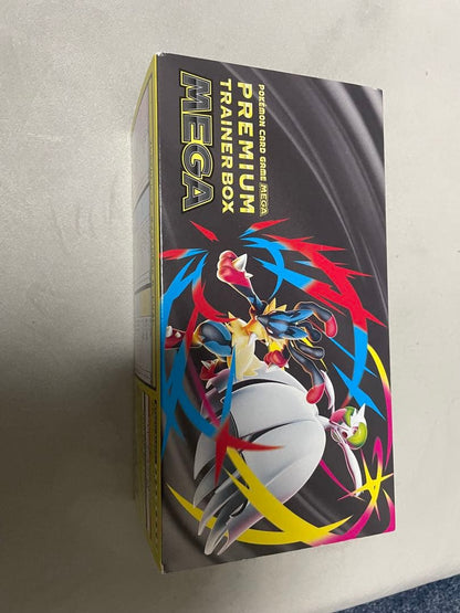 Pokemon Mega Premium Trainer's Box Mega Shrinkless Box — M Premium Trainer Box MEGA — Japanese