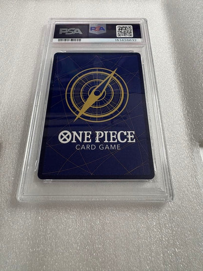 PSA 10 One Piece Dracule Mihawk — OP01-070 — Japanese